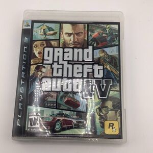PlayStation 3 Grand Theft Auto IV Game